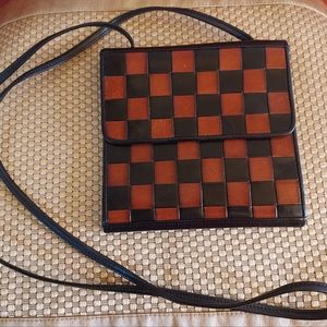 Vintage Woven Paradox Cross Body &CC Slot holder